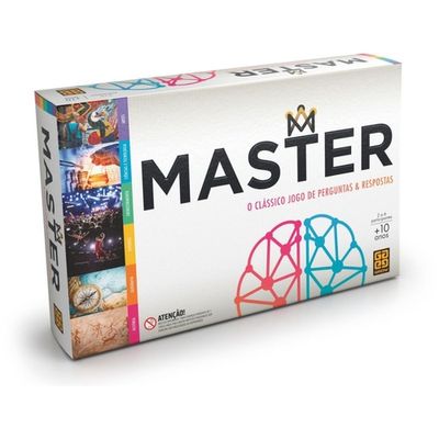 JOGO DE TABULEIRO MASTER PERGUNTAS E RESPOSTAS - Ri Happy