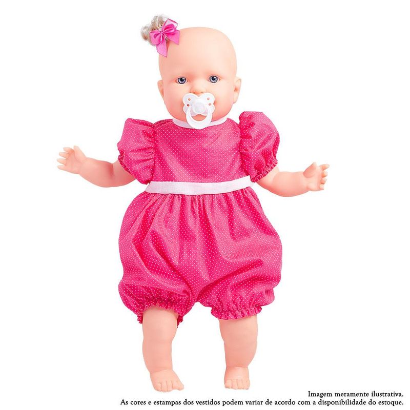 Boneca-Bebe---45Cm---Pequerrucha---Brinquedos-Anjo-0