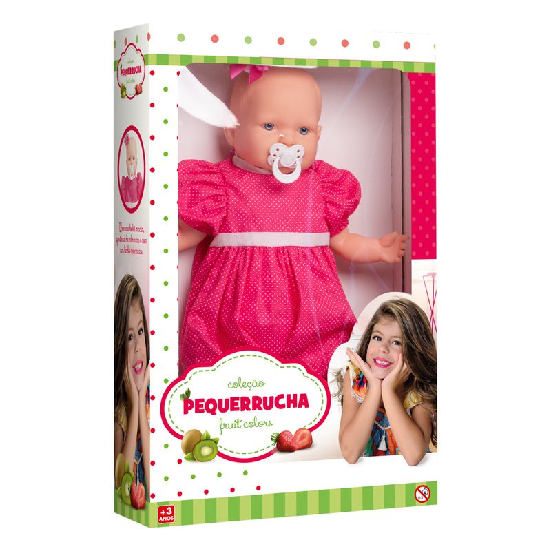 Boneca-Bebe---45Cm---Pequerrucha---Brinquedos-Anjo-2