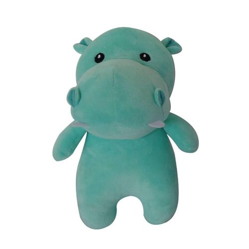 Pelúcia - Hipopótamo Fofão - Verde - 12 cm - Minimi