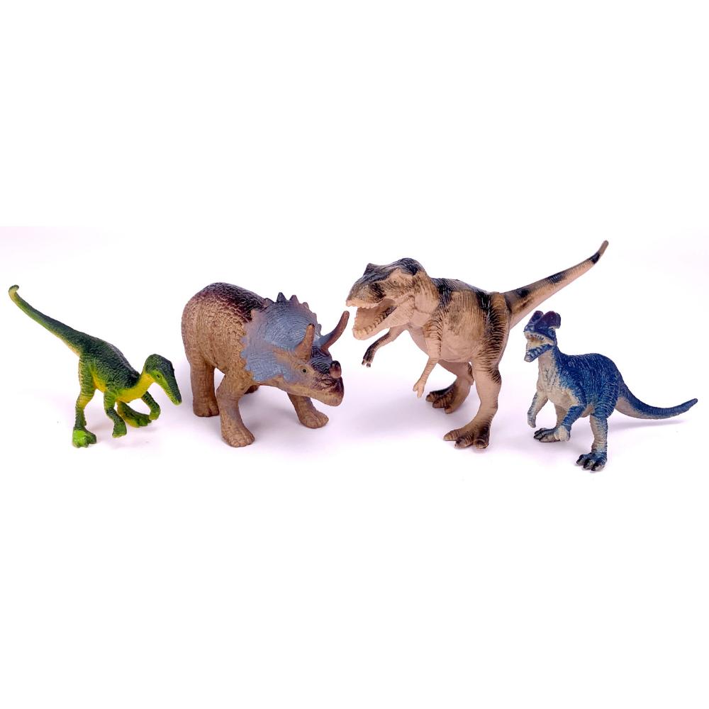 Dinossauros Figuras brinquedos PVC Mini Dinosaur jogo divertido