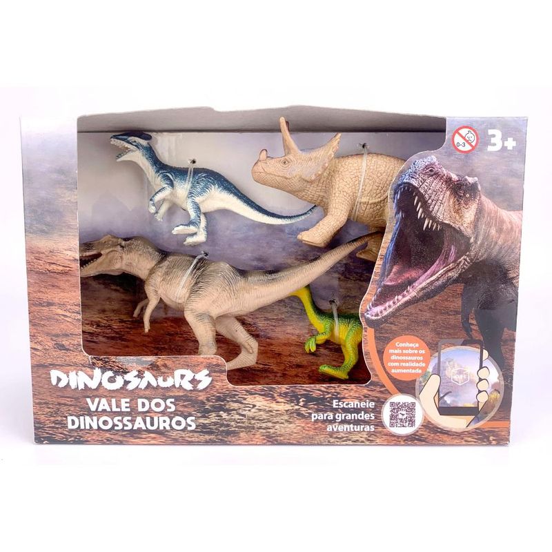 Vale dos Dinossauros (5 anos ou +) - TOYS AQUI BRINQUEDOS EDUCATIVOS