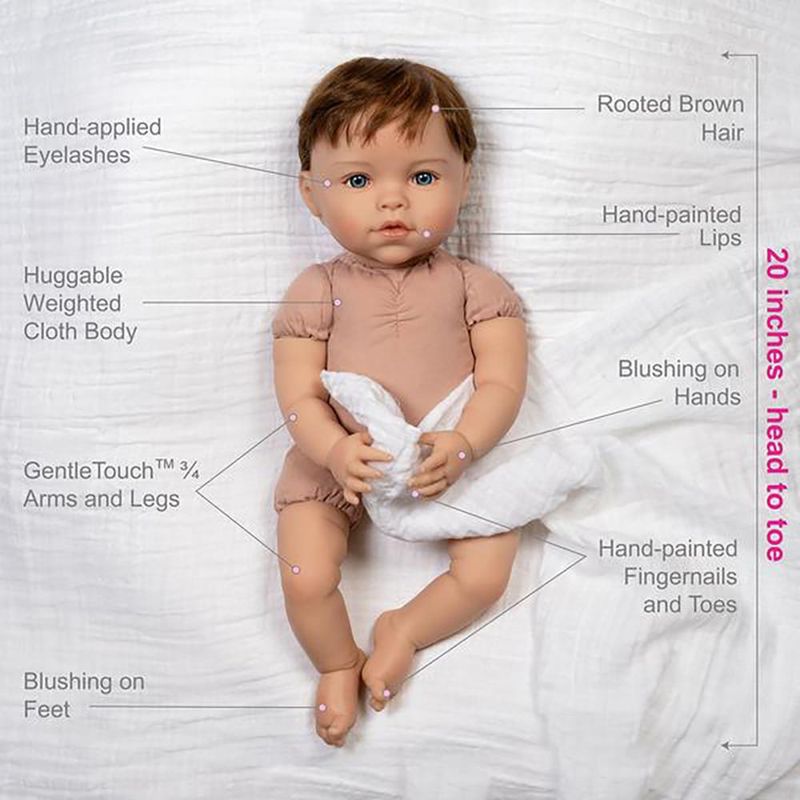 Boneco-Bebe-Reborn---Paradise-Galleries---Honey-Bunny---Shiny-Toys-5