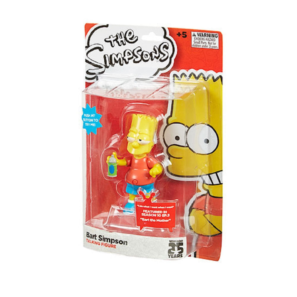 Boneco Simpsons - Bart Simpson 15cm C/som - Multikids - Ri Happy