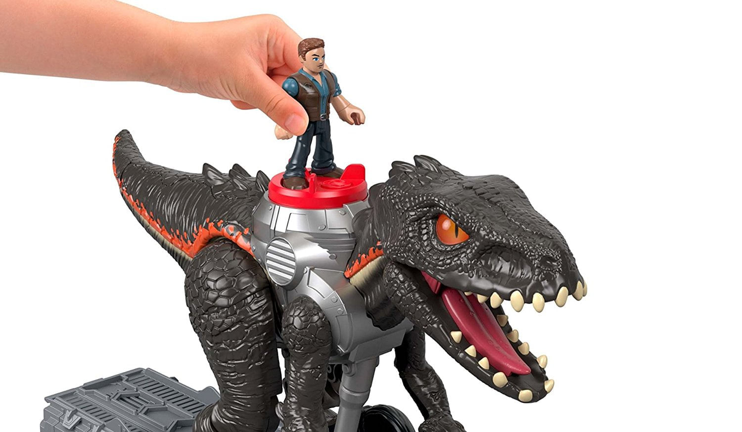 Indoraptor motorizado imaginext jurassic world online