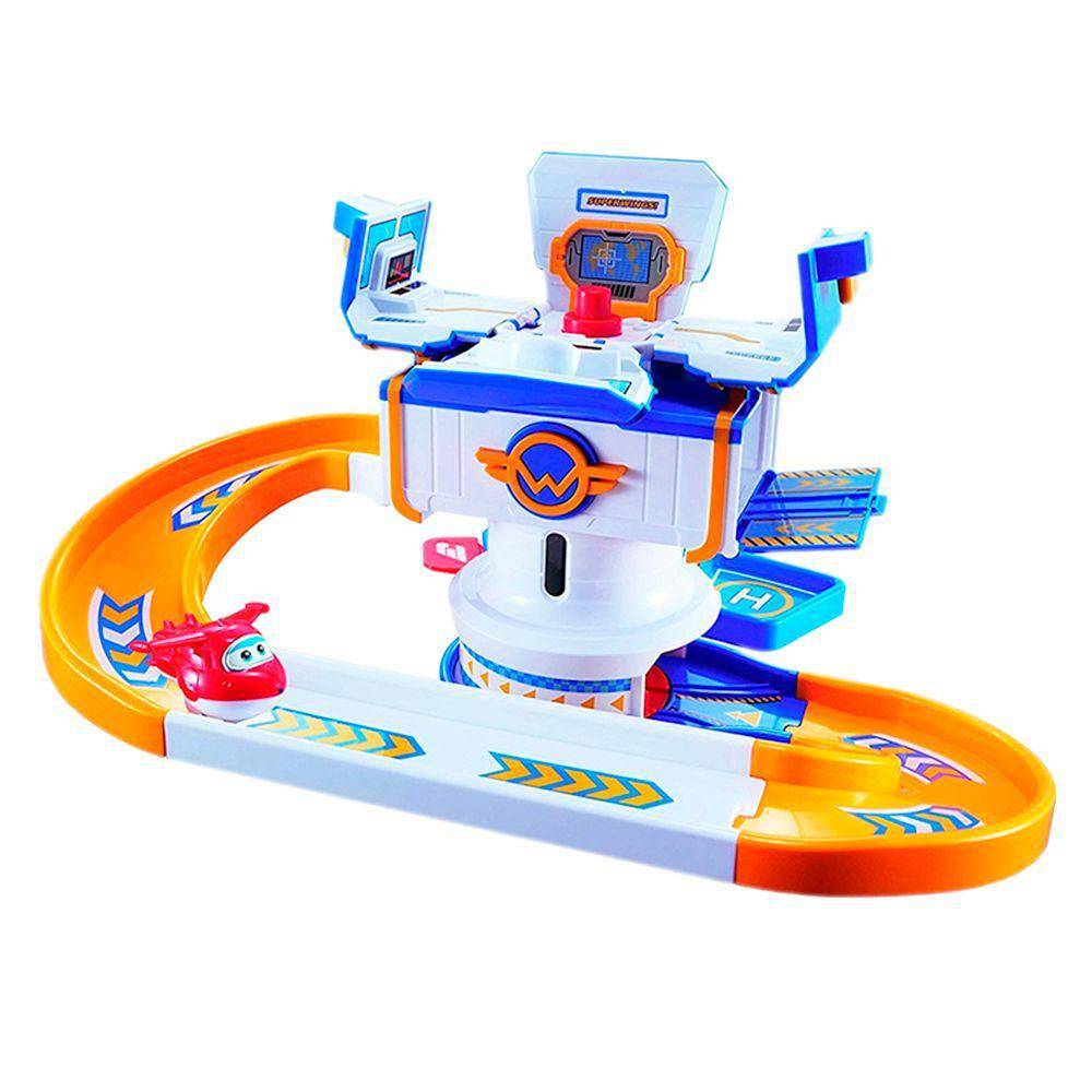 Super Wings Torre de Controle Jett e Jimbo Ri Happy