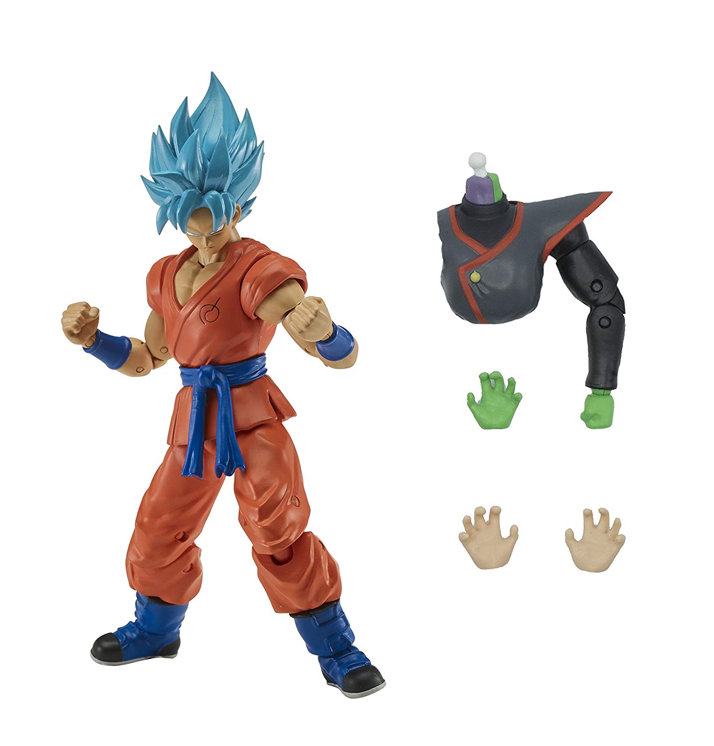 Boneco Goku Deus Super Saiyajin Articulado Dragon Ball Super - R$ 195