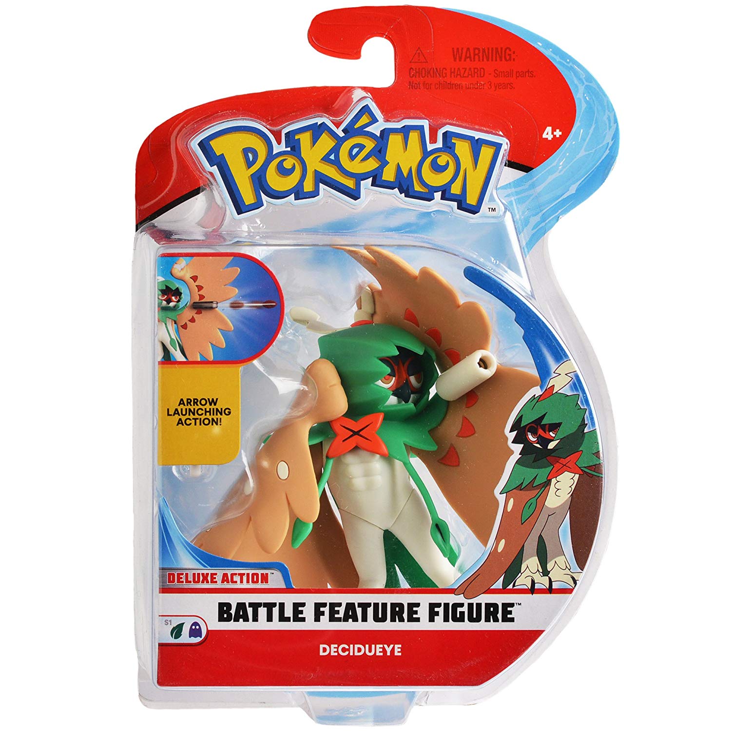 Pokemon - Boneco 12cm - Decidueye - Dtc - Ri Happy
