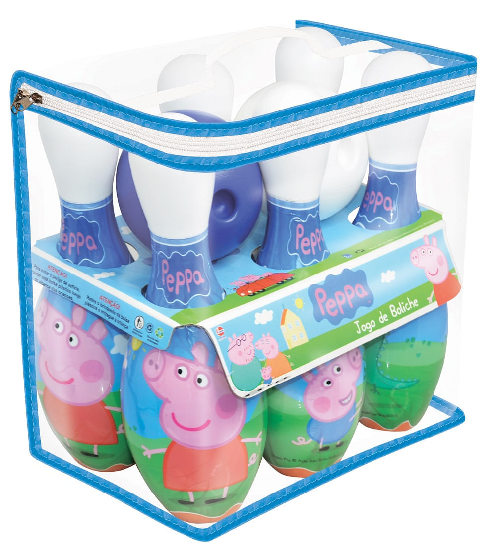 Jogo de Boliche - Peppa Pig - Ri Happy