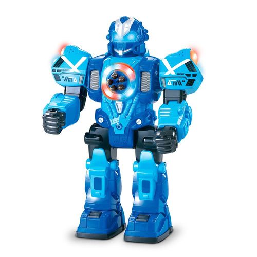 Figura de Ação - Robô com Lançador de Dardos - Mega Mech - Toyng