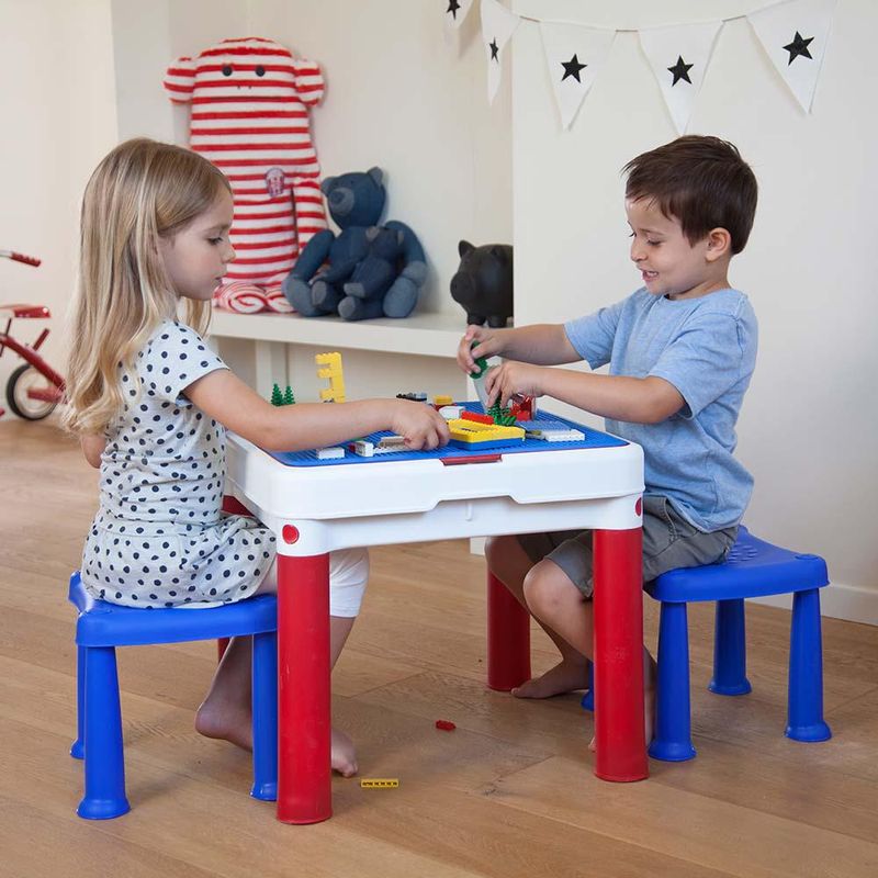 Conjunto-de-Atividades---Mesa-e-Cadeiras---Keter---Azul-e-Branco---Fun-7