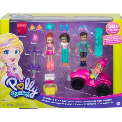 Polly Pocket - Carro de Acampar - Mattel - Ri Happy