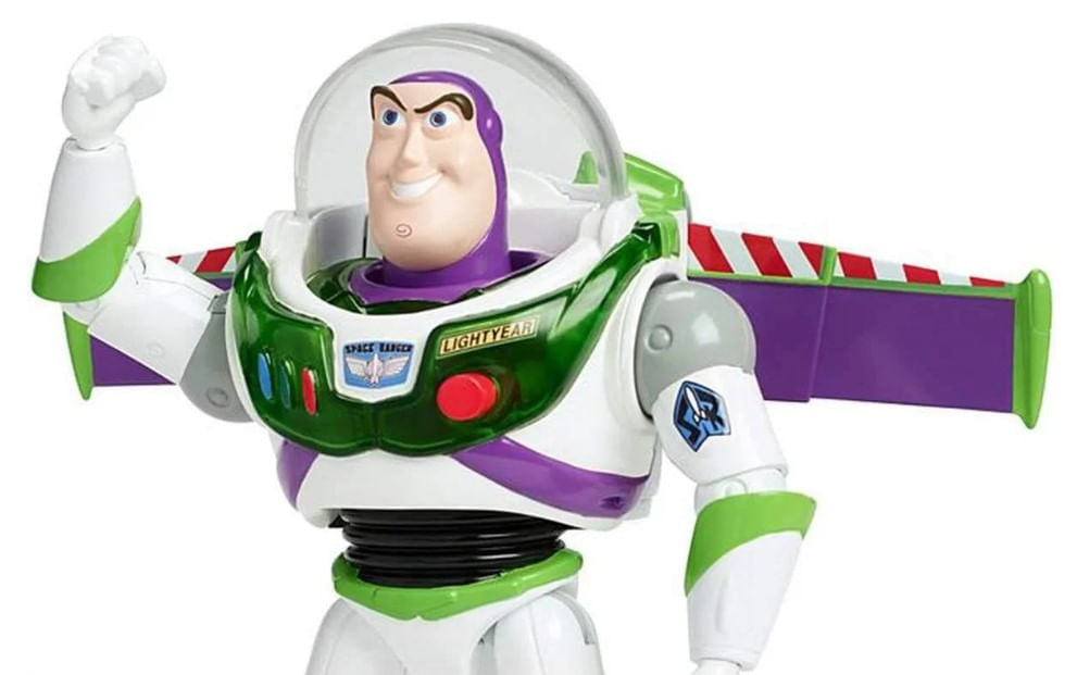 Figura Buzz Lightyear Voo Espacial - Toy Story 4 - Mattel UNICA