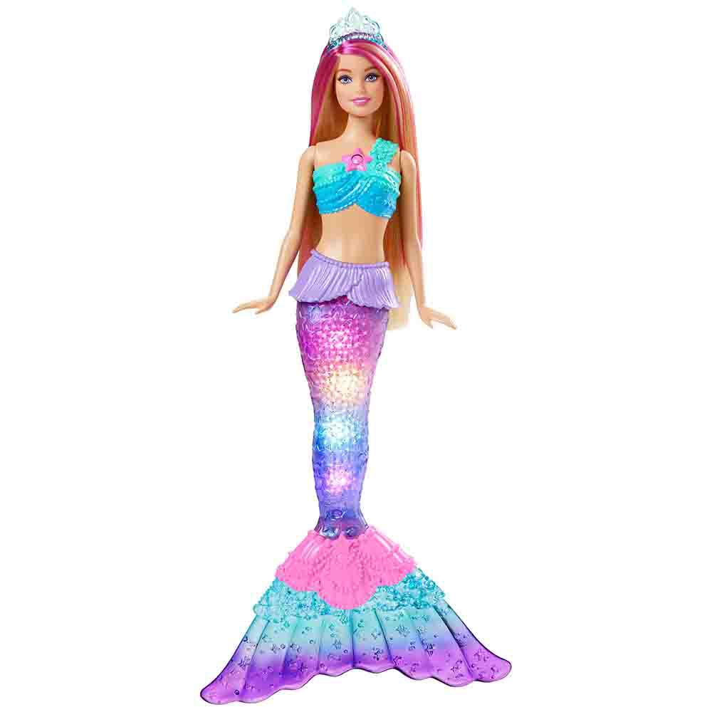 Boneca Articulada - Barbie Dreamtopia - Sereia com Luzes