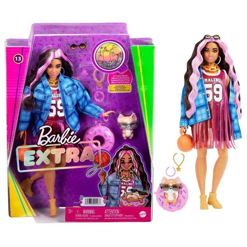 Boneca---Barbie---Extra---Camiseta-de-Basquete---32cm---Mattel-1