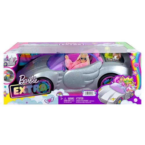 Carrinho - Barbie - Extra - Carro Conversível - 16 cm - Mattel