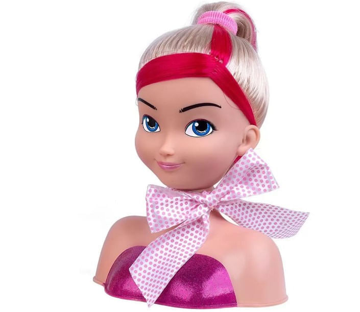 Boneca de Pentear e Maquiar - Busto - Nancy Hair - Super Toys - Ri Happy