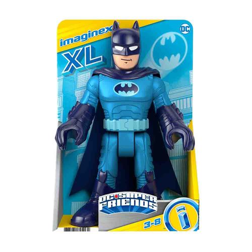 Boneco Articulado - Imaginext - DC - Super Friends - Batman - Azul - 26 cm - Mattel