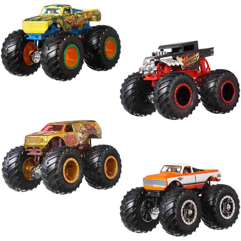 Conjunto-de-Veiculos---Hot-Wheels---Monster-Trucks---Surpresa---Mattel-1