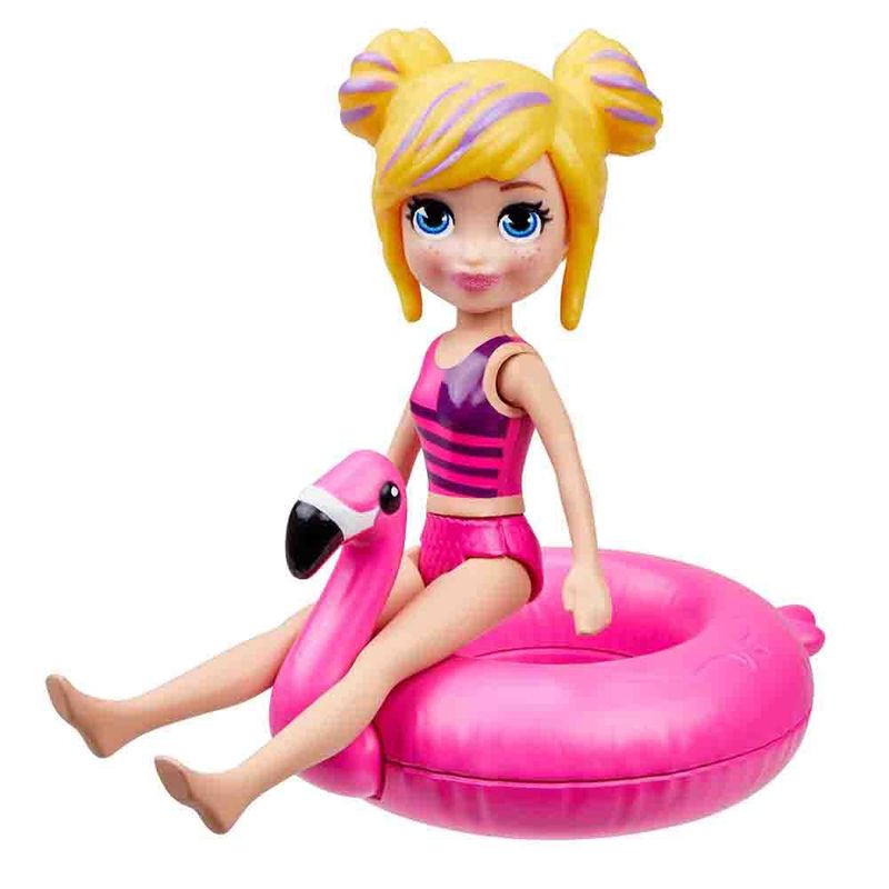 Boneca Sereia Polly Pocket Aquário Subaquático