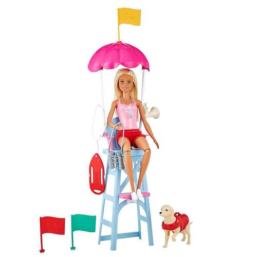 Boneca Articulada - Barbie - Profissões - Salva-Vidas - Mattel