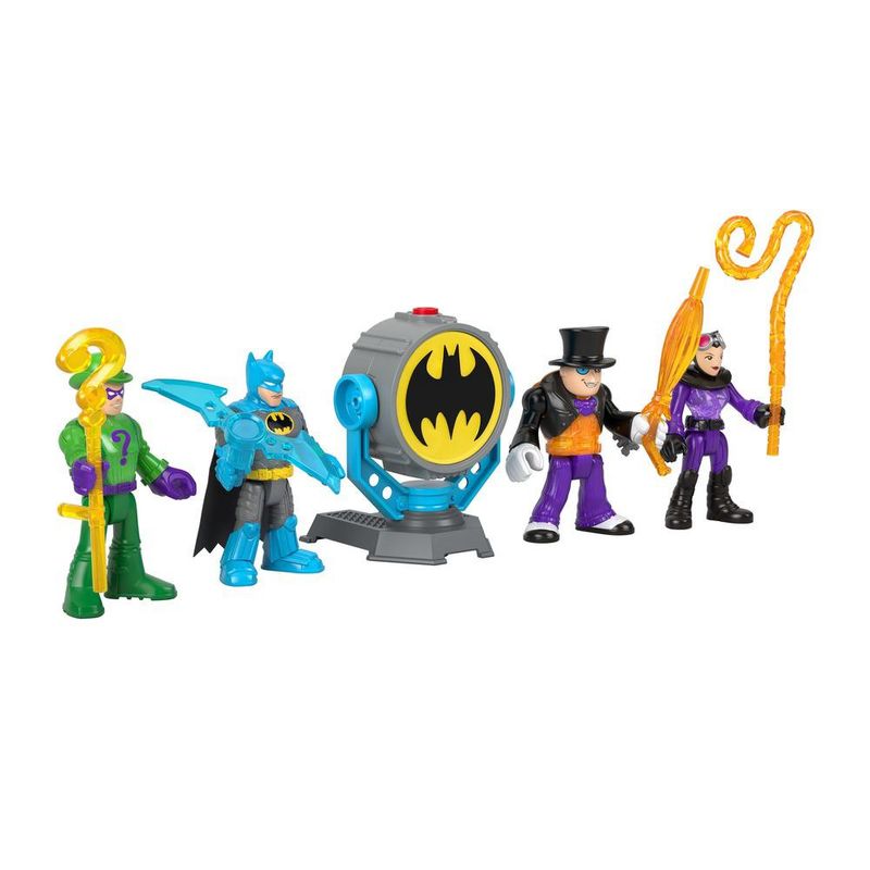 Conjunto-de-Mini-Figuras---Imaginext---DC---Super-Friends---Multipack-Bat-Tech---23cm---Mattel-1