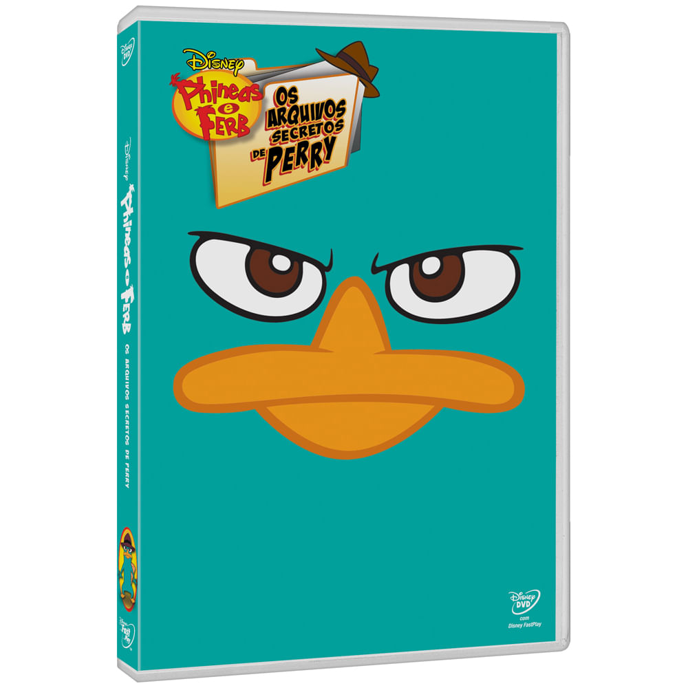 Confira DVD - Phineas e Ferb - Os Arquivos Secretos de Perry
