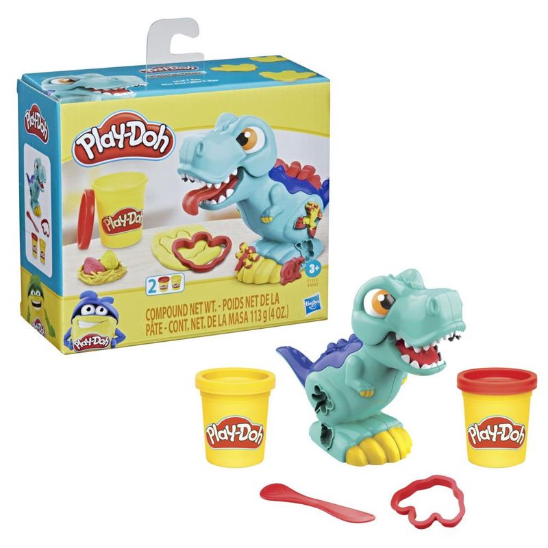 Conjunto-Massa-de-Modelar---Play-Doh---Mini-T-Rex---Hasbro-0