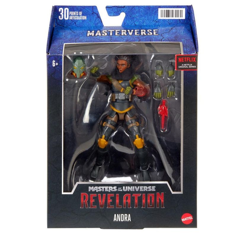 Figura-de-Acao---Mestres-do-Universo---Revelation---Andra---Preto---26cm---Mattel-0