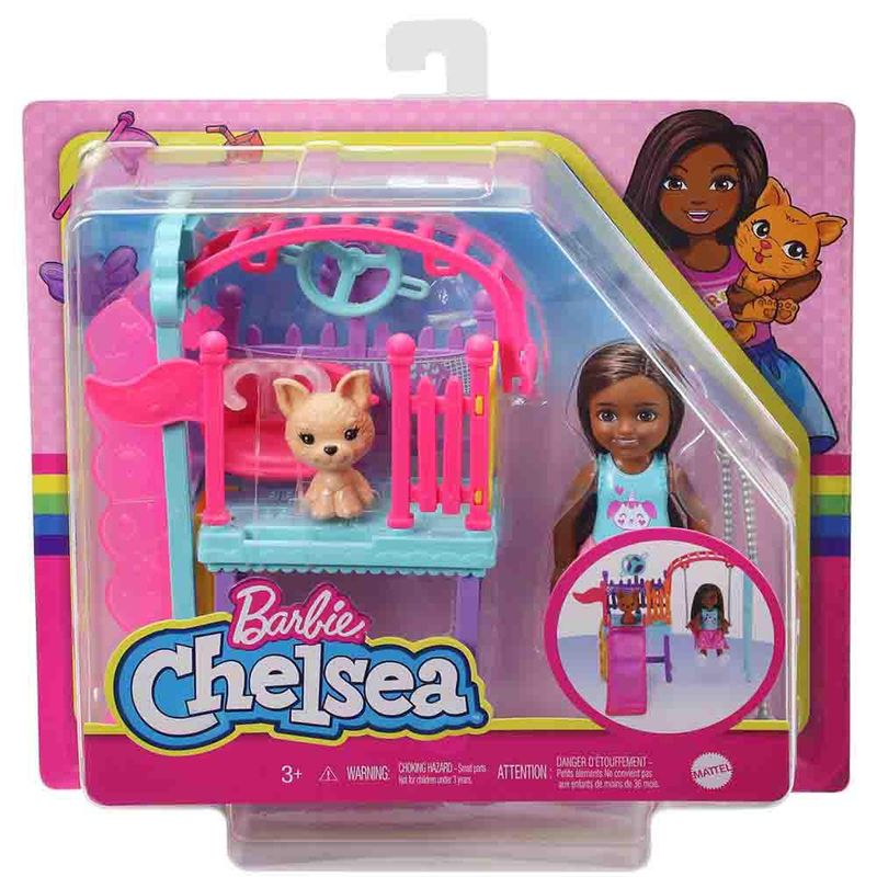 Barbie-Conjunto-Chelsea-Com-Balanco----Barbie---Rosa---22Cm--4