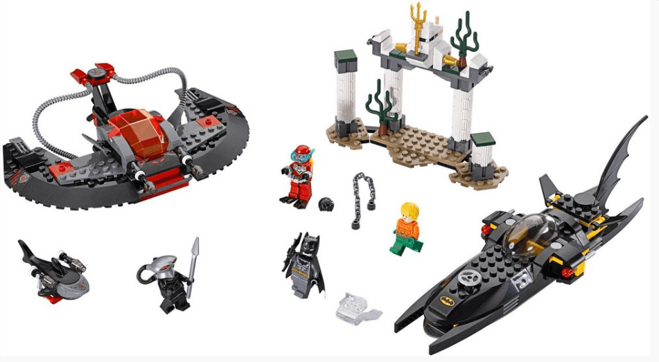 Lego Super Heroes - O Ataque ao Fundo do Mar 387 Peças 76027 UNICA