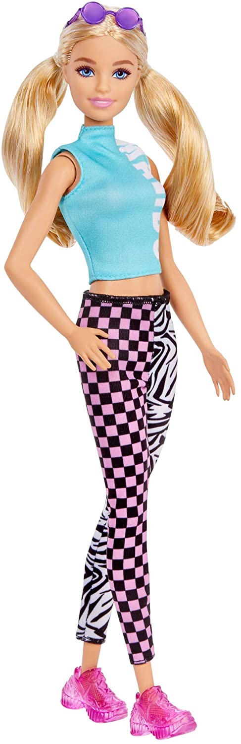 Look Roupa Boneca Barbie Fashion Estilosa Menina Mattel - Colorido