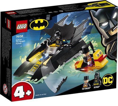 Lego Batman Perseguição de Pinguim em Batbarco - Lego 76158