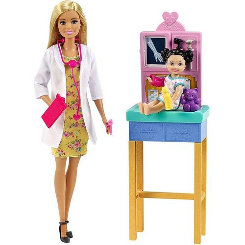 Barbie Playset Pediatra Loira - Mattel
