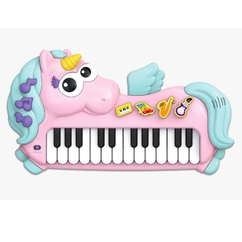 Brinquedo-Musical---Meu-Primeiro-Teclado---Unicornio---Multikids-Baby-0