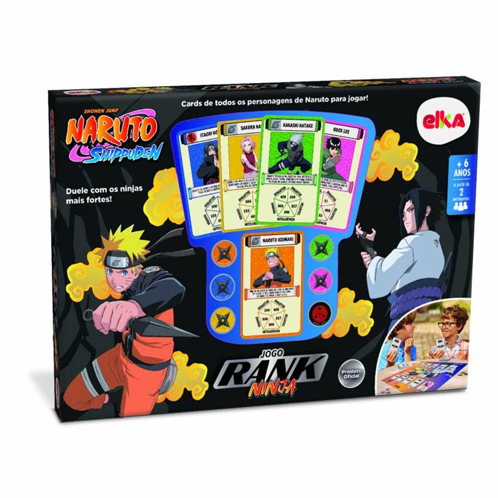 Jogo de Cartas - Naruto Shippuden - Rank Ninja - Elka - Ri Happy