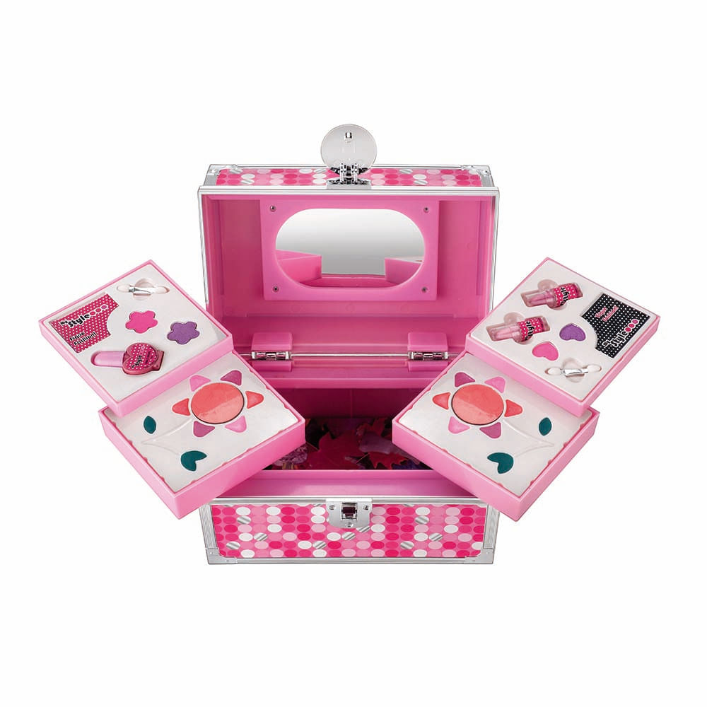 Claire's Club Pink Glitter Mini Makeup Set Mega Case