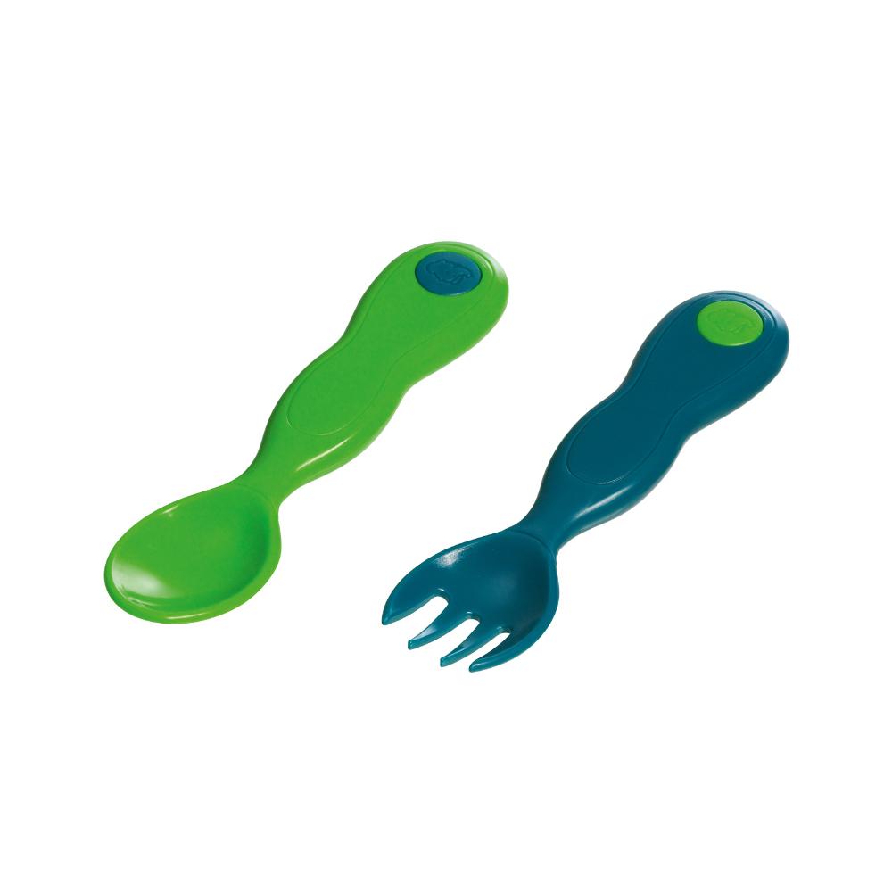 Talheres de Aprendizado Bébé Confort Verde -IMP00802