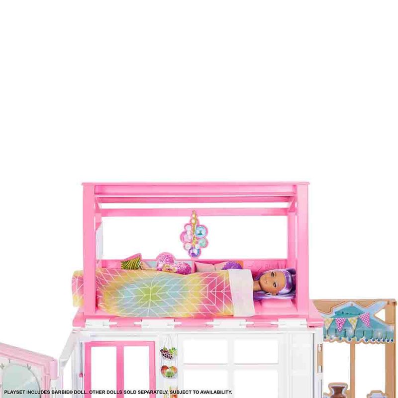 Barbie Casa 2 Andares glam Glamour com Boneca - Pirlimpimpim