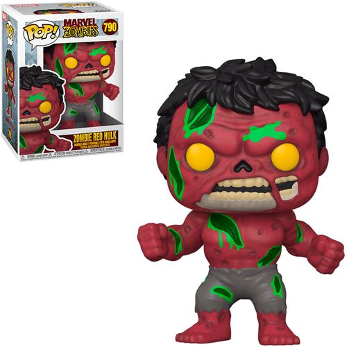 Funko Pop Marvel Zombies Zombie Red Hulk 790