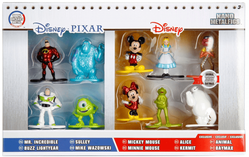 Metals Die Cast Nano Metalfigs Disney-Pixar 10-Pack Ri Happy