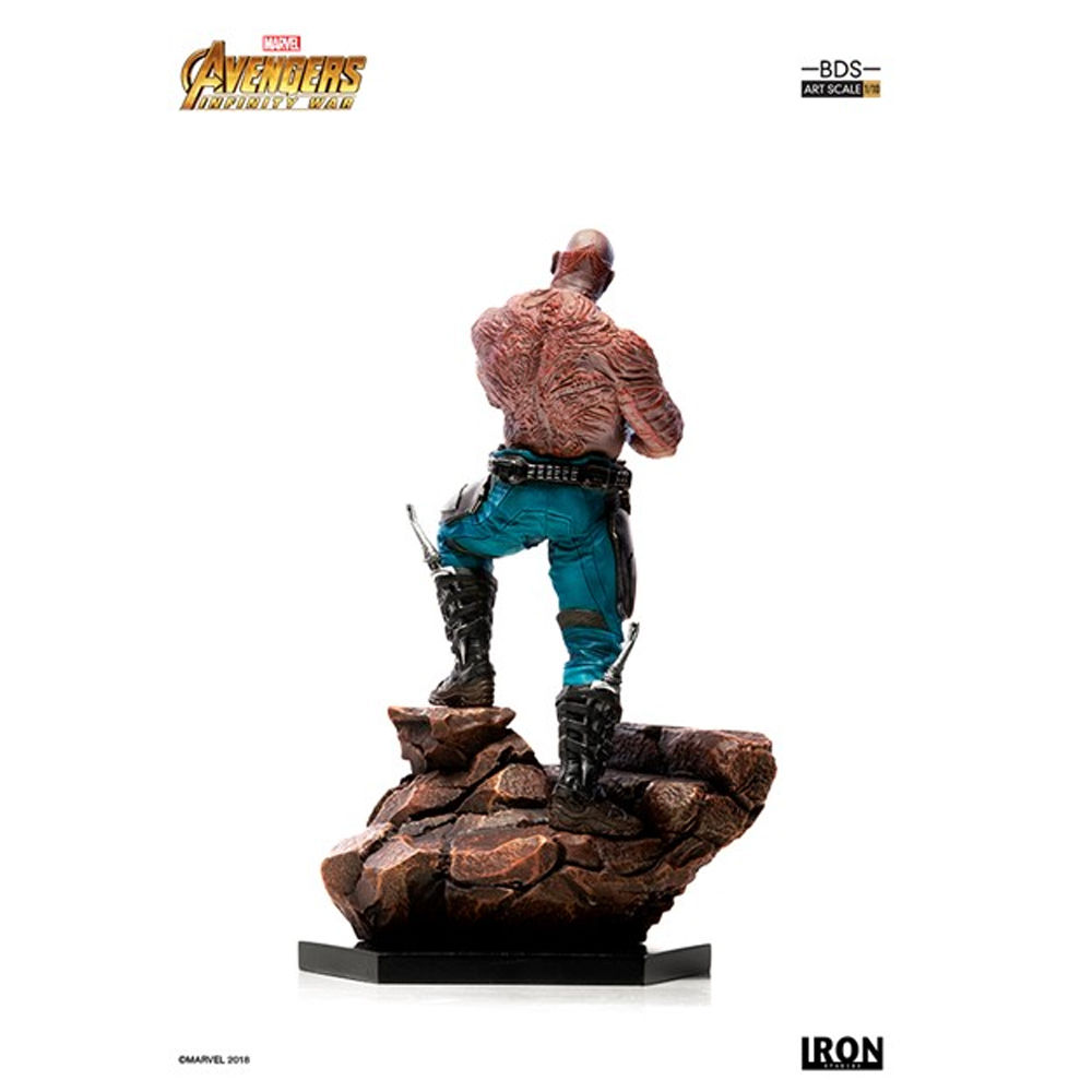 Star-Lord 1/10 BDS - Avengers: Infinity War - Iron Studios - Ri Happy