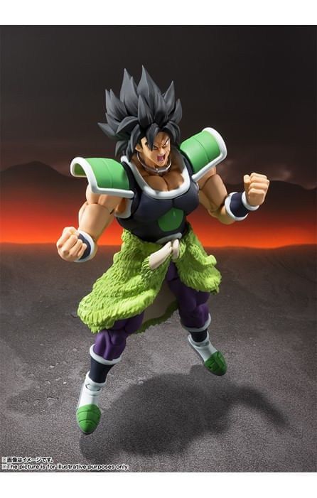 Action Figure Broly Super Saiyajin Dragon Ball Z Super Nº0 - Ri Happy