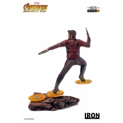 Star-Lord 1/10 BDS - Avengers: Infinity War - Iron Studios - Ri Happy