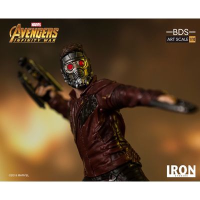 Star-Lord 1/10 BDS - Avengers: Infinity War - Iron Studios - Ri Happy