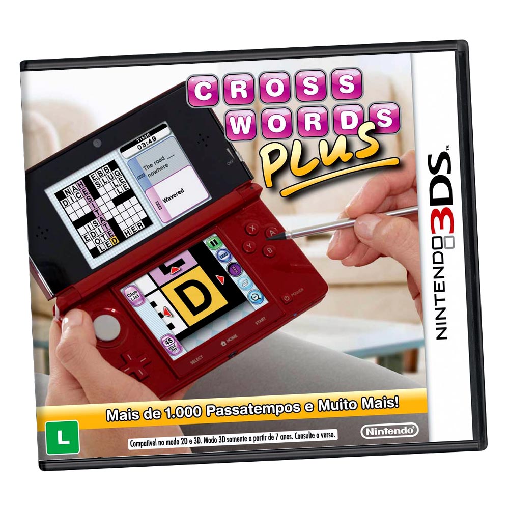 Veja Jogo Nintendo 3DS - Crosswords Plus aqui! - Rihappy - Ri Happy