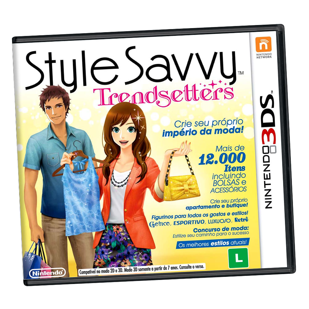 Jogo Nintendo 3DS - Style Savvy Trendsetters