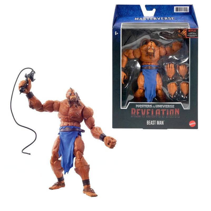 Figura-Articulada---Masters-of-the-Universe---Revelation---Homem-Fera---Masterverse---18cm---Mattel-0