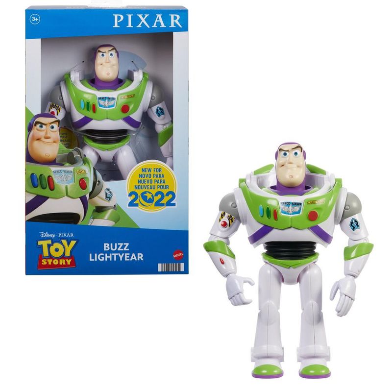Boneco Articulado - Disney Pixar - Toy Story - Buzz Lightyear - 30 cm -  Mattel