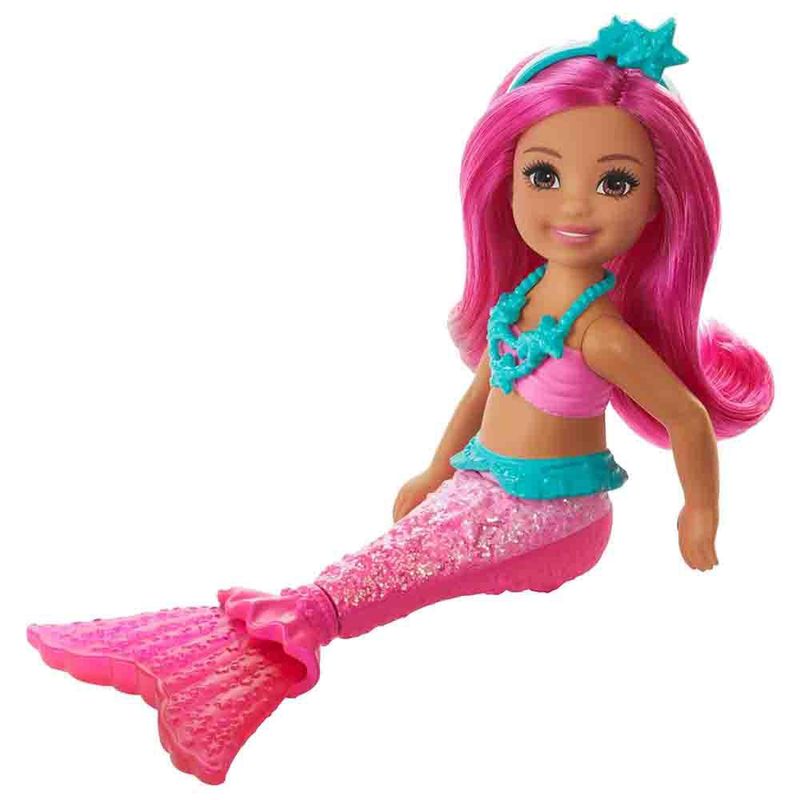 Boneca---Barbie-Dreamtopia---Chelsea-Sereia---Rosa---16cm---Mattel-2